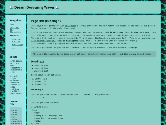index screenshot