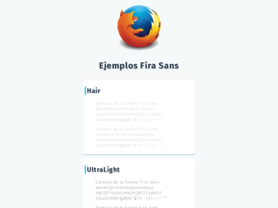 font screenshot