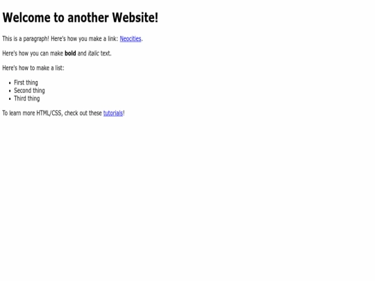 index screenshot