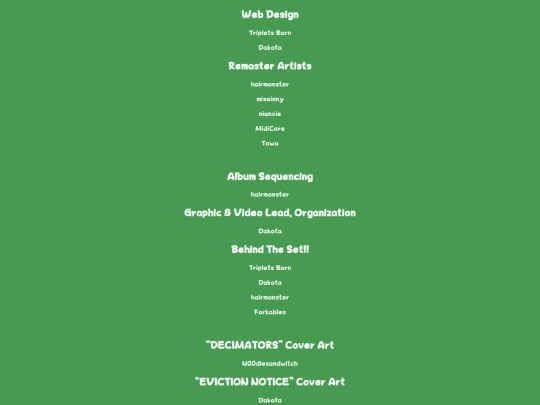 credits screenshot