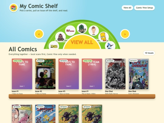 comic_shelf screenshot