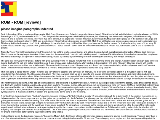 ROMreview screenshot