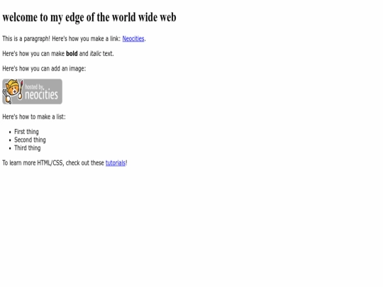 index screenshot