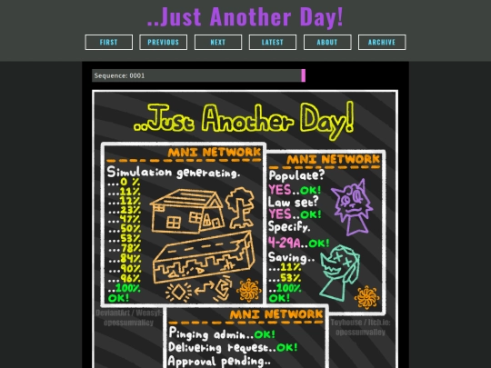 JustAnotherDay/page/0001 screenshot