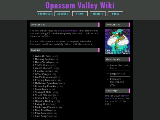 Works/ReveConcret screenshot