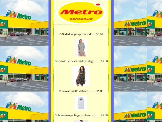 metro catalogos/ropa screenshot