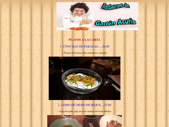 restaurante de gaston screenshot