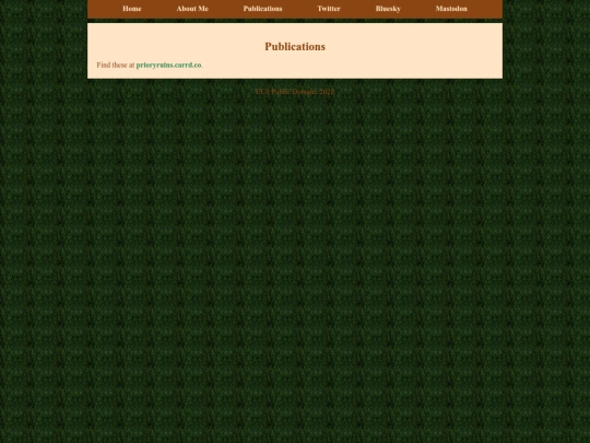 publications screenshot