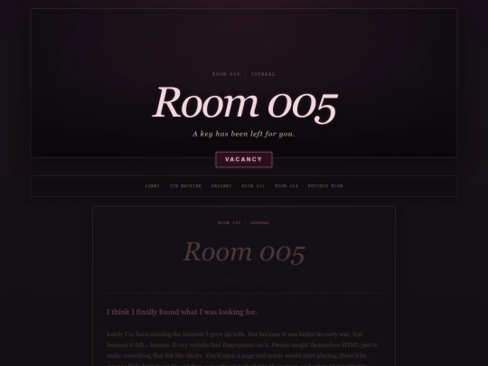 entries/room005 screenshot
