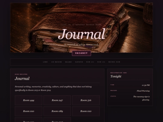 journal screenshot