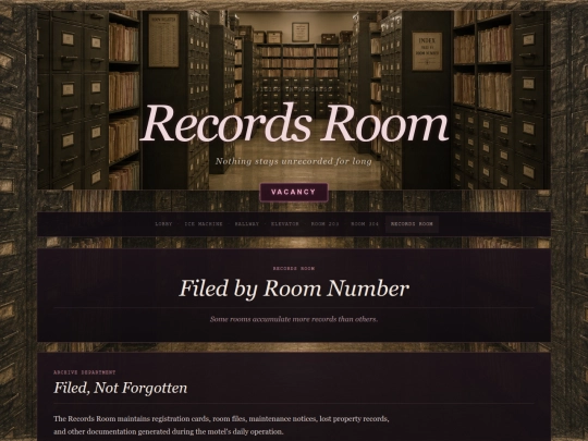 records-room screenshot
