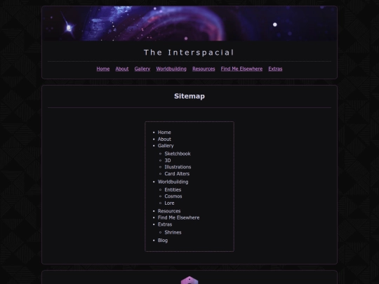 sitemap screenshot