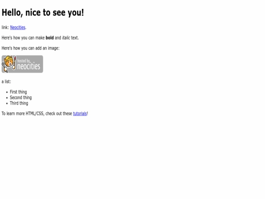 index screenshot