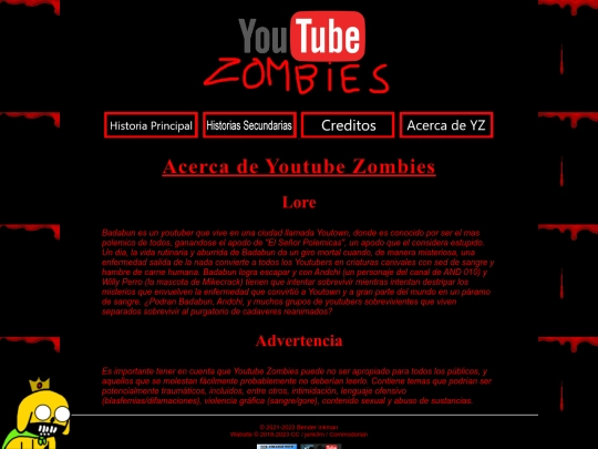 Sobre screenshot