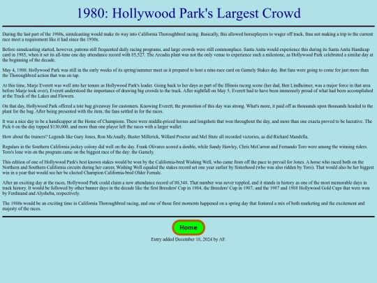 Achievements/1980s/1980/HollywoodPark1980 screenshot