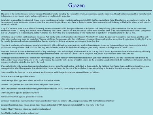 Horses/G/Grazen screenshot