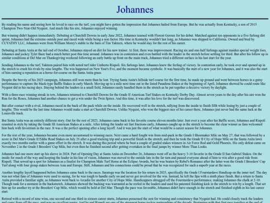 Horses/J/Johannes screenshot