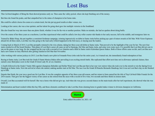 Horses/L/LostBus screenshot