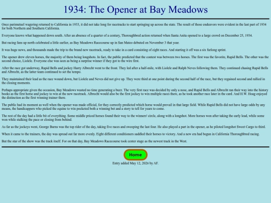 Races/1930s/1934BayMeadowsOpeningDay screenshot