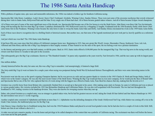 Races/1980s/1986SantaAnitaHandicap screenshot