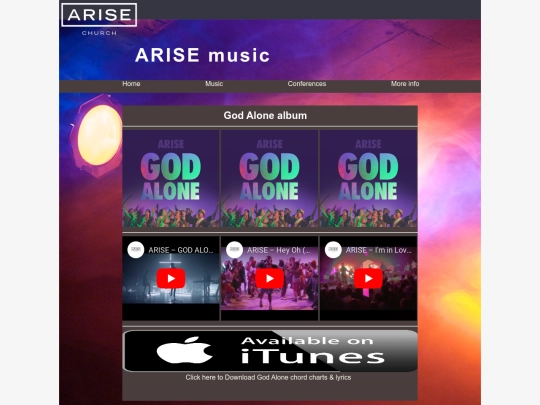 project/Music+arise screenshot