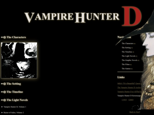 Vampire Hunter D/Vampire Hunter D screenshot