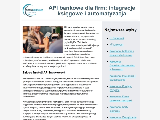 api-bankowe-dla-firm-integracje screenshot