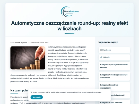 automatyczne-oszczedzanie-round-up screenshot