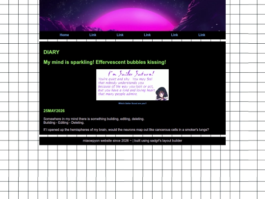 diary screenshot
