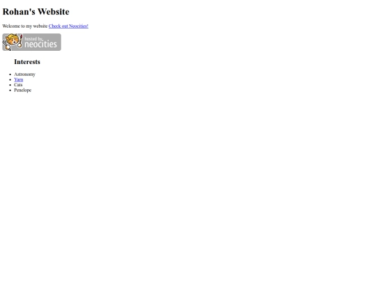 index screenshot