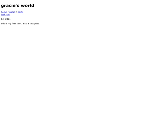 posts screenshot