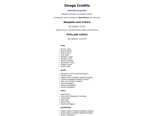 credits screenshot