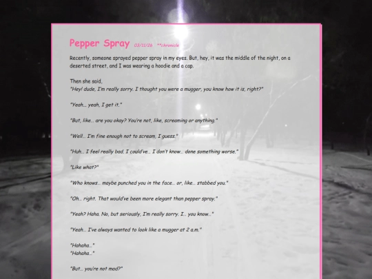 pepperspray screenshot