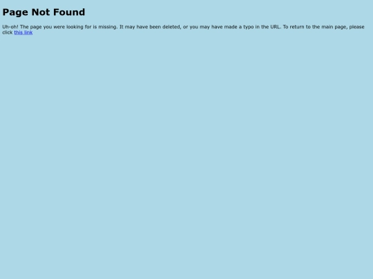 not_found screenshot