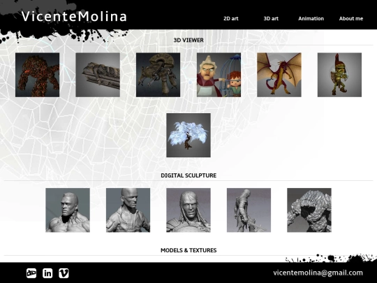 portfolio3d/portfolio3d screenshot