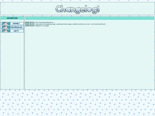 changelog screenshot