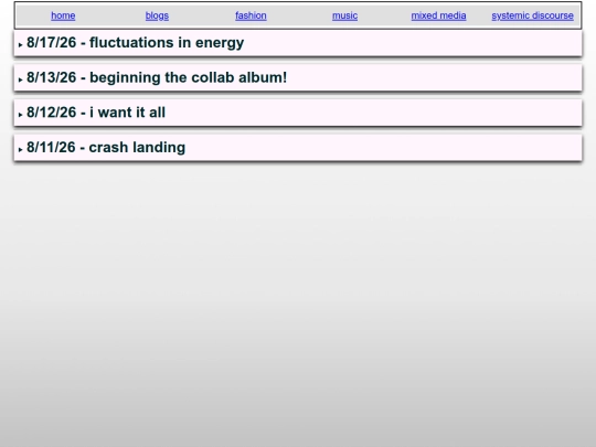 blogs screenshot