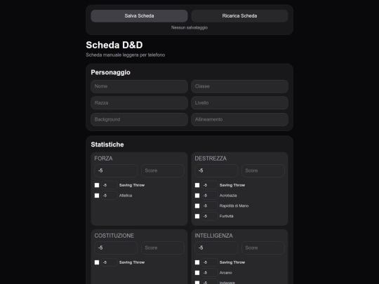 SCHEDA MOBILE screenshot