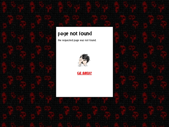 not_found screenshot