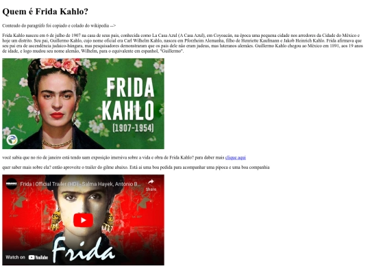 HTML5/fridaPage/FridaKahlo screenshot