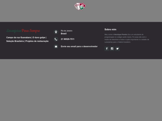 Laranjeiras/contato screenshot