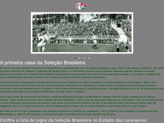 Laranjeiras/selecao screenshot