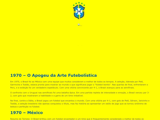 seleção_BR/1970 screenshot