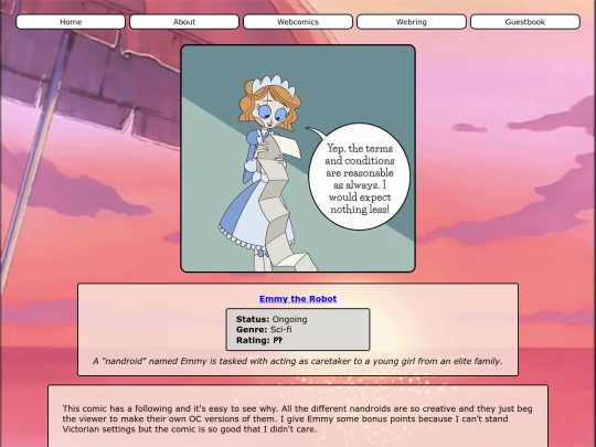 EmmytheRobot screenshot