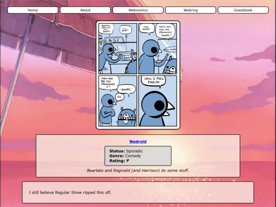 Nedroid screenshot