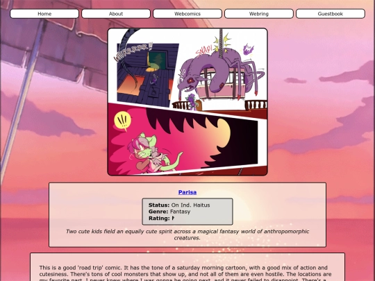 Parisa screenshot