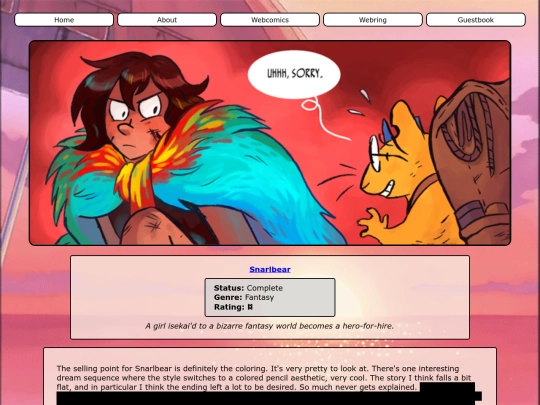 Snarlbear screenshot