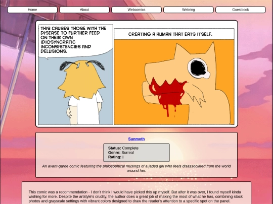 Sunmoth screenshot