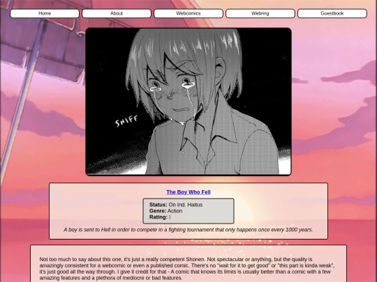 TheBoyWhoFell screenshot