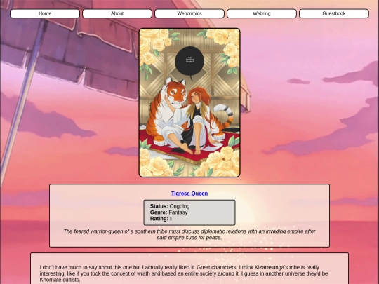 TigressQueen screenshot